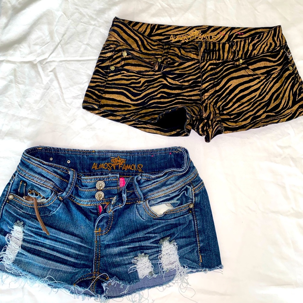 Almost Famous Jean Shorts